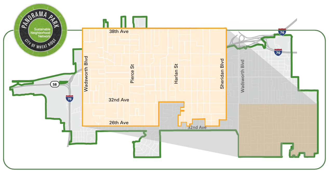 Panorama Park Sustainable Neighborhood Boundaries
