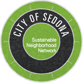 City of Sedona Sustainable Neighborhood Network Logo