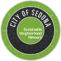 City of Sedona Sustainable Neighborhood Network Logo